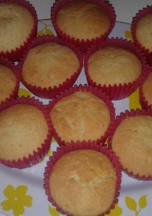 Una foto de Cupcakes de vainilla