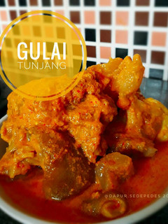Foto resep Gulai Tunjang (Kikil) Khas Minang