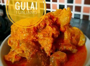 Foto resep Gulai Tunjang (Kikil) Khas Minang