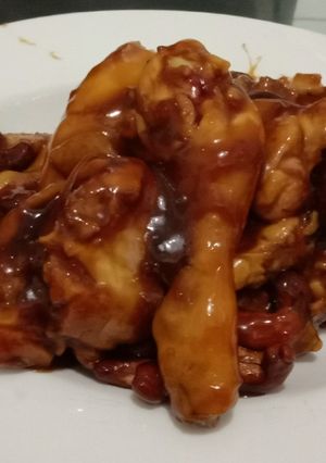 Foto resep Resep ayam kacang mede