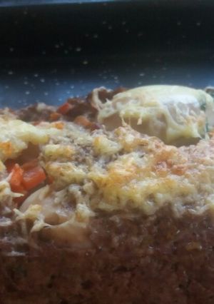 Una foto de Arrollado de carne picada !