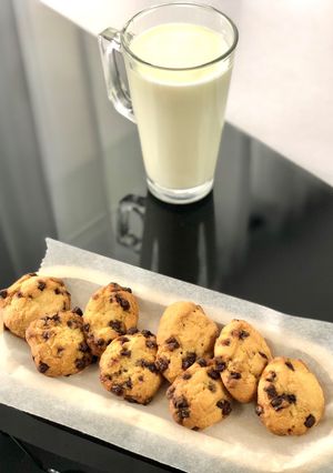 Une photo de Biscuits aux pépites de chocolat