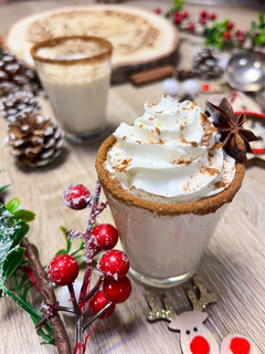 A picture of Spiced Christmas Eggnog 🎄.