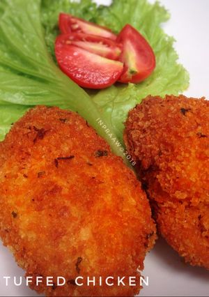 Foto resep Cheese stuffed chicken