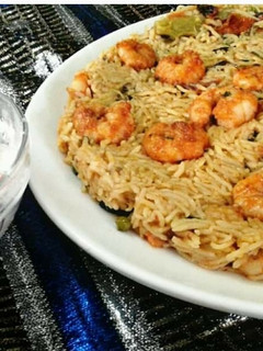 இறால் பிரியாணி (iraal biriyani recipe in tamil) செய்முறை முக்கிய புகைப்படம்