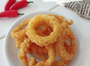 Foto resep Onion Ring Bread Crumbs Crispy