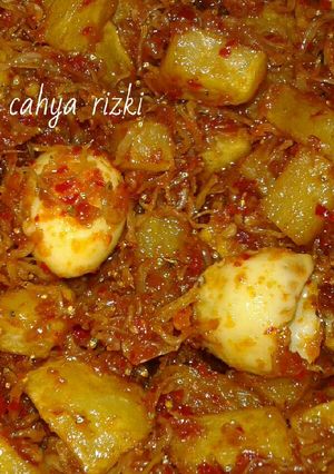 Foto resep Sambel teri kentang telur puyuh