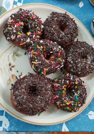 Foto resep Donat Ubi Ungu