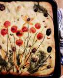 Focaccia fiorita