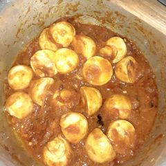 Egg curry A picture of Egg curry.