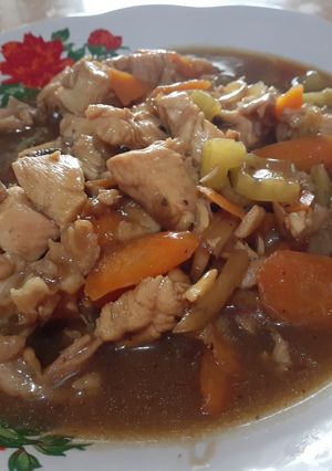 Foto resep Ayam lada hitam