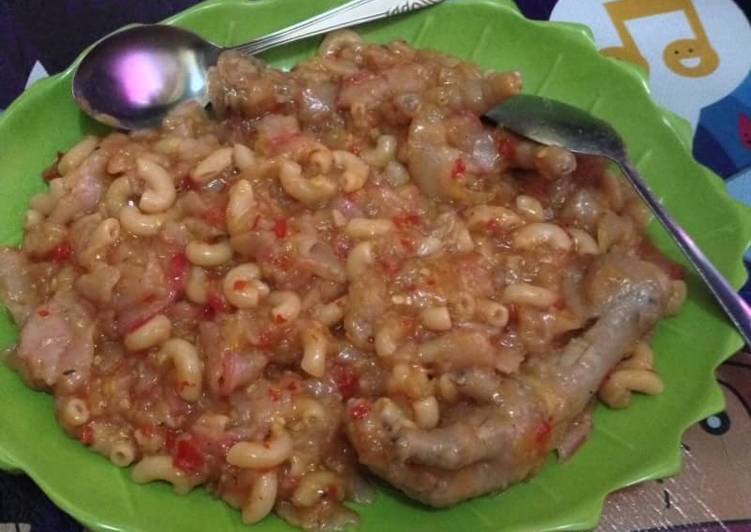 Resep Seblak makaroni ceker😋 Anti Gagal