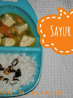 Foto resep Sayur sop tofu (mpasi 1+)
