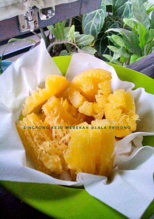 Foto resep Singkong Keju Merekah