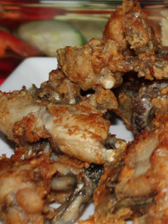 Hình của món Ếch chiên giòn.