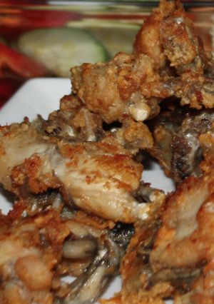 Hình của món Ếch chiên giòn.