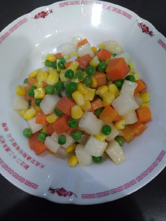 清炒四色(方便素)(清冰箱料理)(快速料理)(簡單料理) 的食譜成品照片