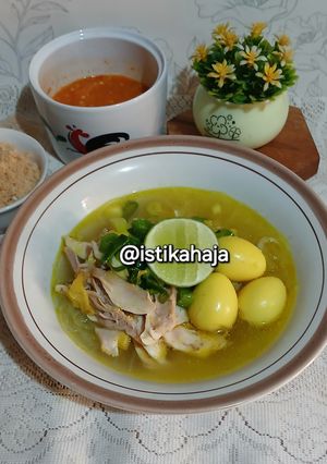 Foto resep 810. Soto Ayam Lamongan Dengan Koya