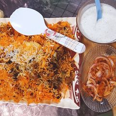 A picture of Masale dar biryani.