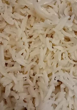 A picture of Jeera rice.