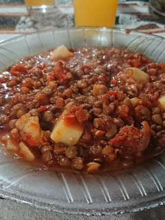 Una foto de Guiso de Lentejas
