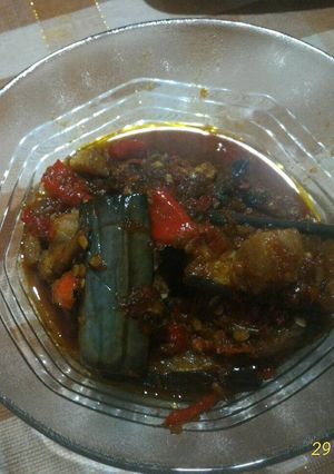 Foto resep Terong balado feat ikan asin
