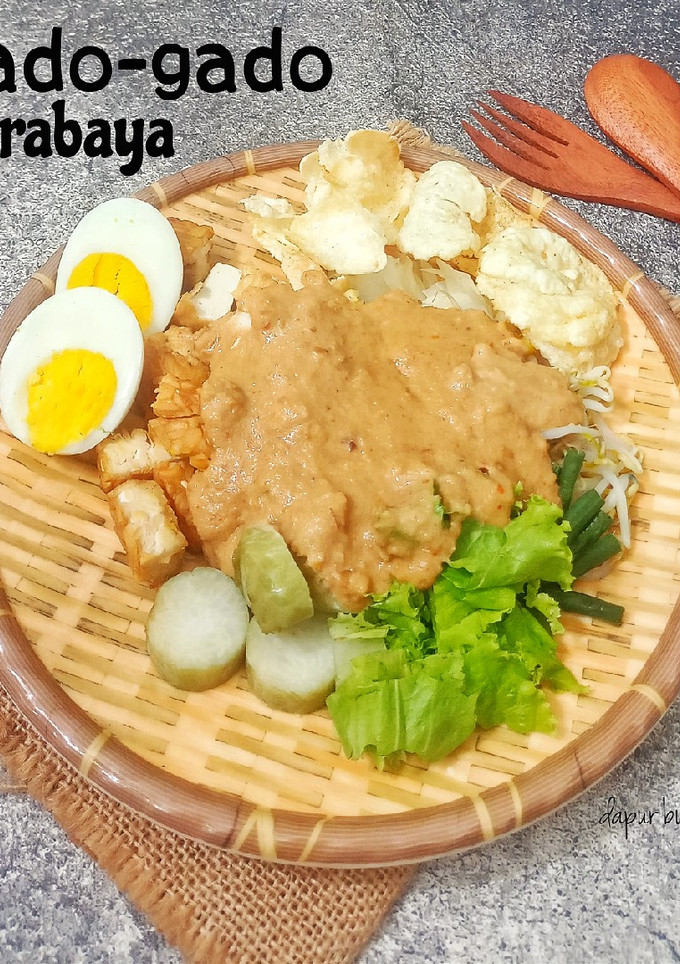 Foto resep Gado-gado siram Khas Surabaya