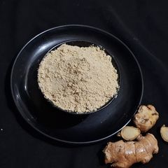 Homemade Dry Ginger powder (sonth powder) A picture of Homemade Dry Ginger powder (sonth powder).