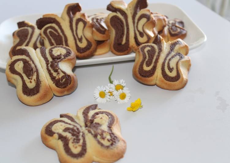 Recette Appétissante Biscuits papillons