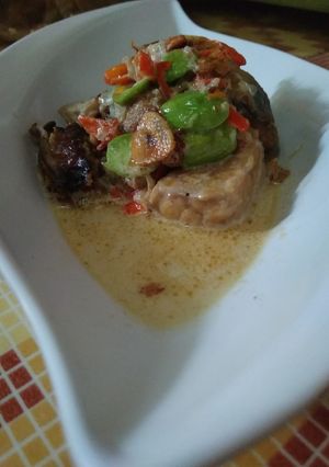 Foto resep Mangut ikan pari bumbu ulek enak dan pedas