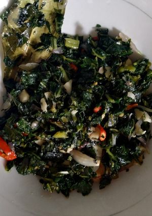 Foto resep Tumis Daun Pepaya Plus