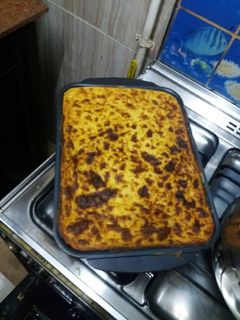 صورة لوصفة مكرونه بالبشاميل