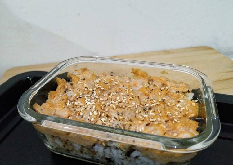 Langkah Mudah untuk Membuat Tuna Mentai Rice Suka Suka Anti Gagal
