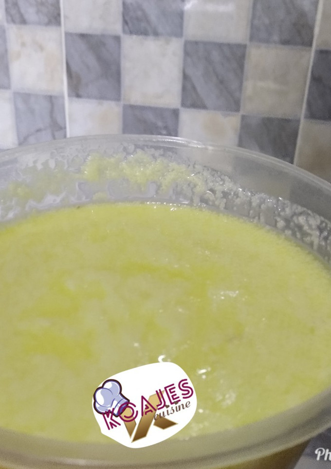 A picture of My simple ginger and garlic paste.