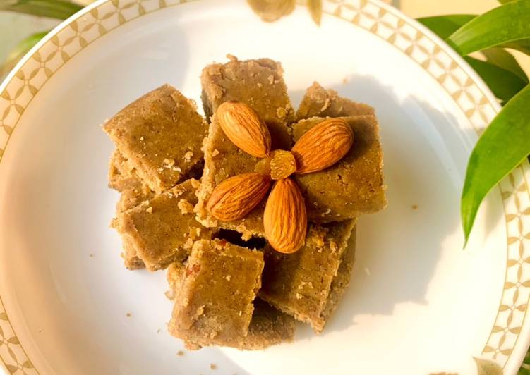 Recipe of Speedy Singhara Burfi