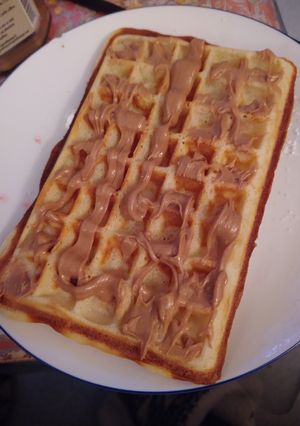 Une photo de Gaufres moelleuses