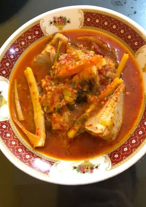 Foto resep Ikan Pari Asem Pedes