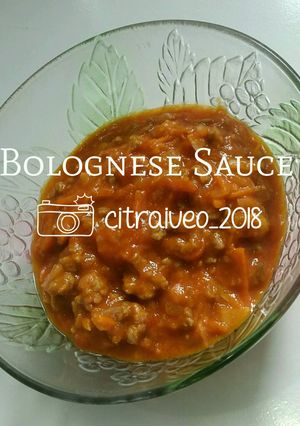 Foto resep Bolognese Sauce (Homemade)