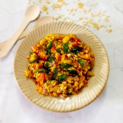 Moong Dal Chaat A picture of Moong Dal Chaat.