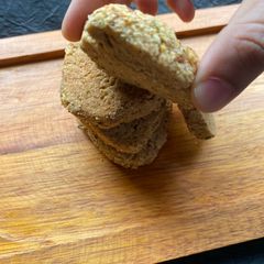 A picture of Thandai cookies.