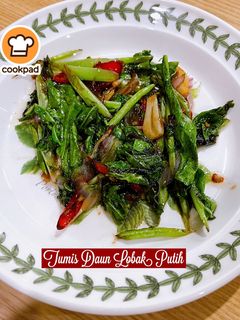 Gambar 👩‍🍳Tumis Daun Lobak Putih