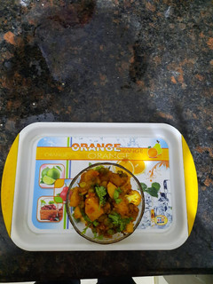 A picture of Fried Aloo Gobi.