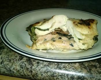 New Recipe Provolone and Spinach Stuffed Chicken Breasts Delicious Simple