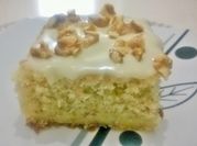Una foto de pastel plátano
