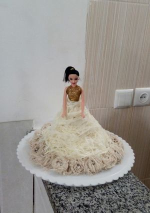 عکسی از دستور پشمک به شکل عروس