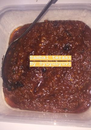 Foto resep Sambal terasi