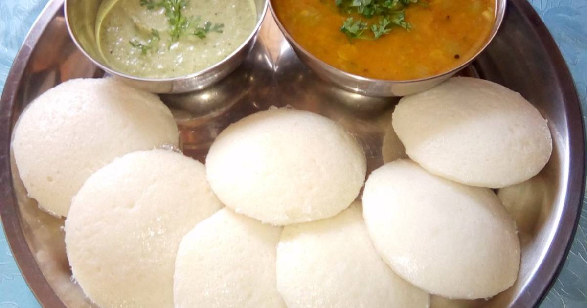 Idli Sambar Chutney Recipe by Geeta Rani Sharma - Cookpad