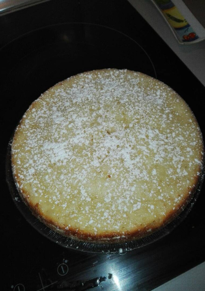 Una foto de Bizcocho de leche condensada y manzana
