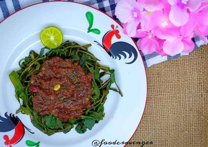 Resep Plecing Kangkung Jawa Oleh Rachmita Virdani Cookpad