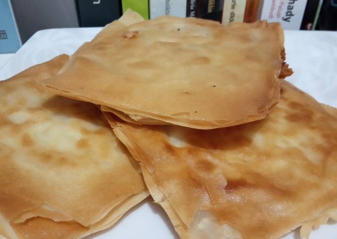 Martabak tahu telur kulit lumpia